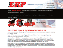 Tablet Screenshot of erpuk.com